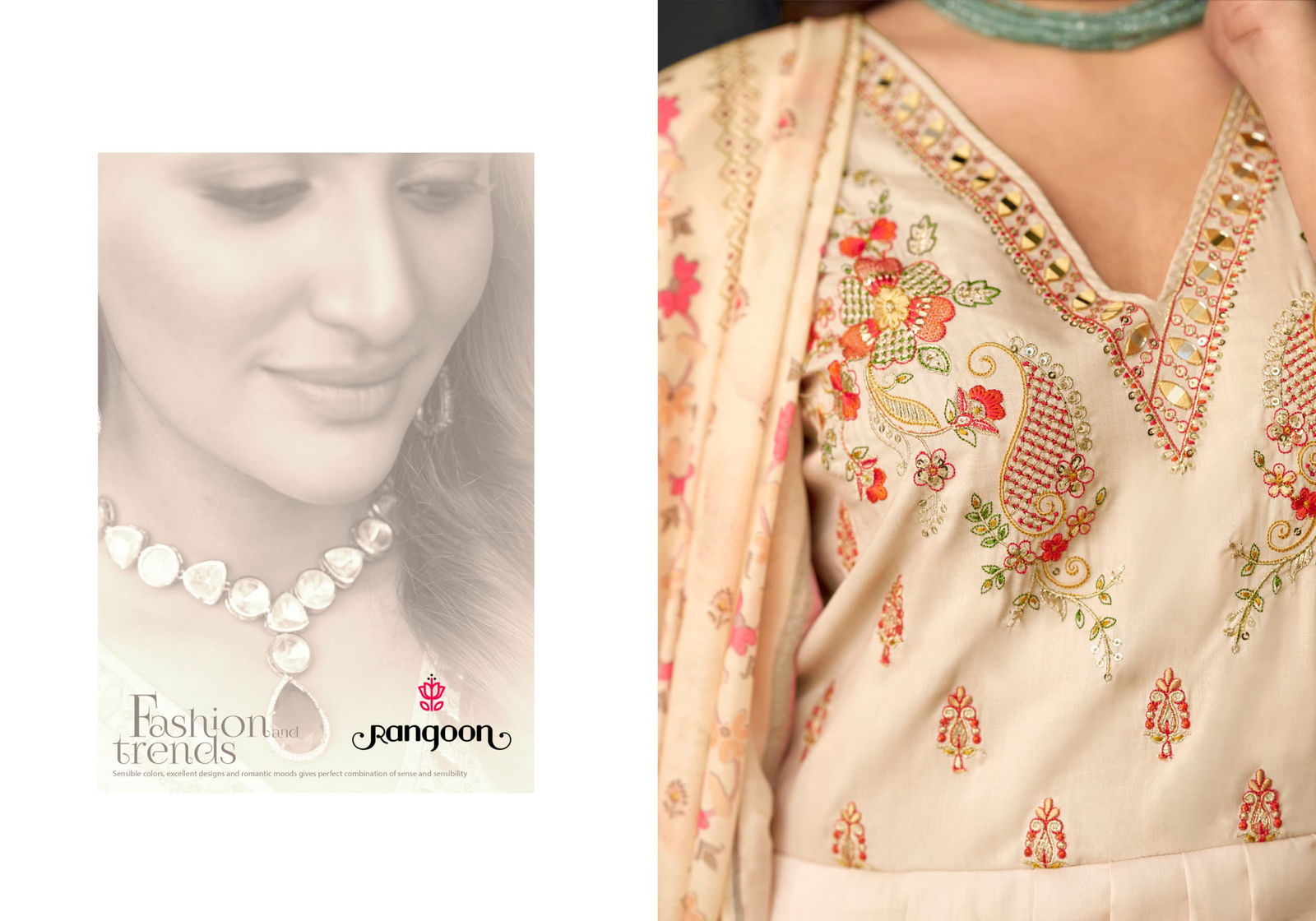 Forum By Rangoon Muslin Digita Kurti Bottom With Dupatta Suppliers In India